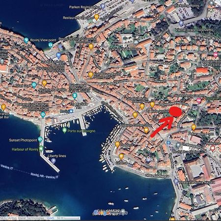 Exclusive City Center Apartment With Garden Rovinj Eksteriør billede